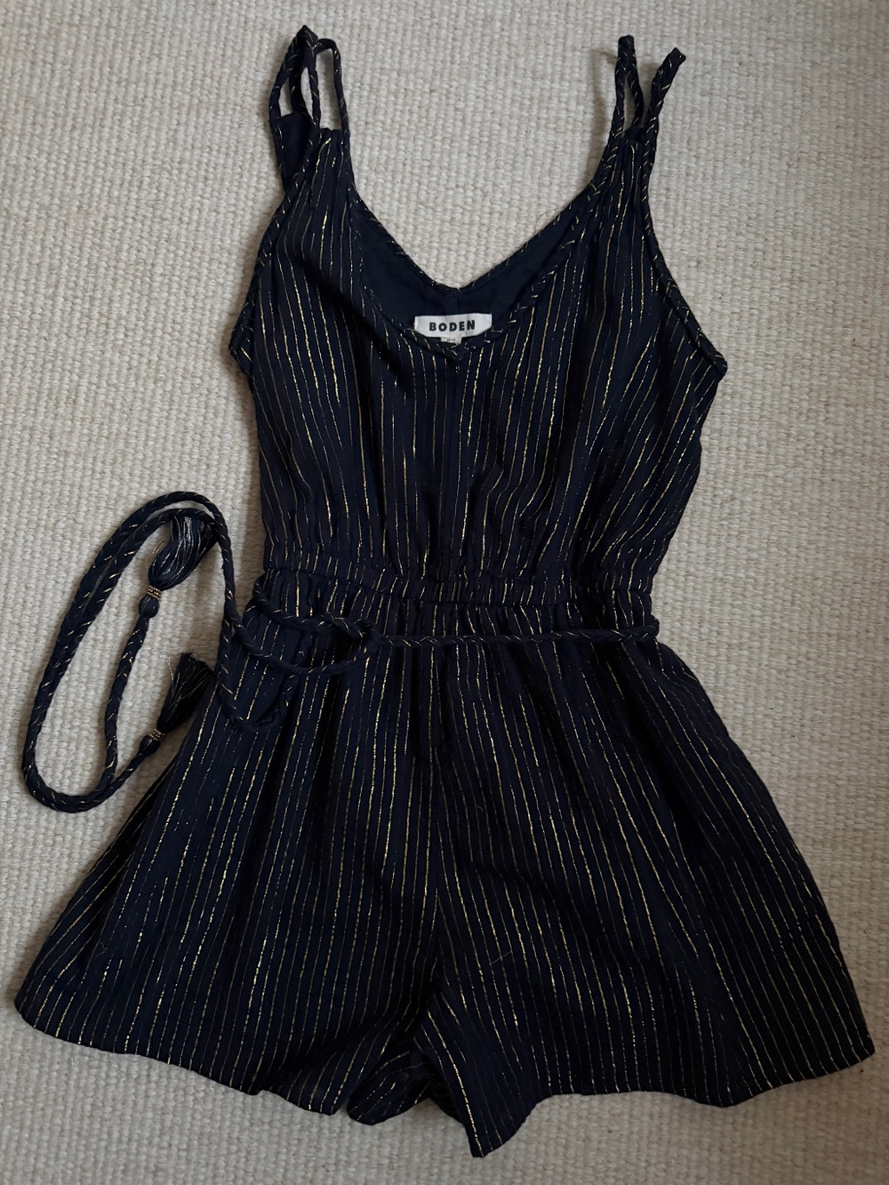 Boden sparkly Grecian-style jumpsuit